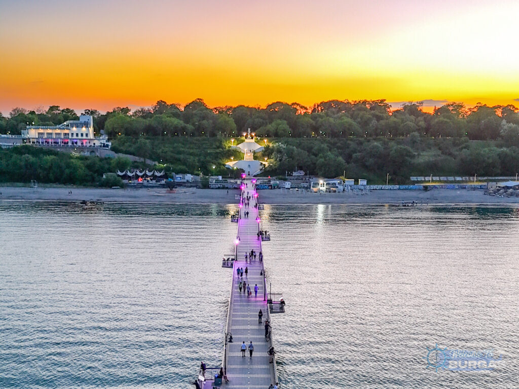 Мостът в златния час - aвторски снимки от welcometoburgas.bg